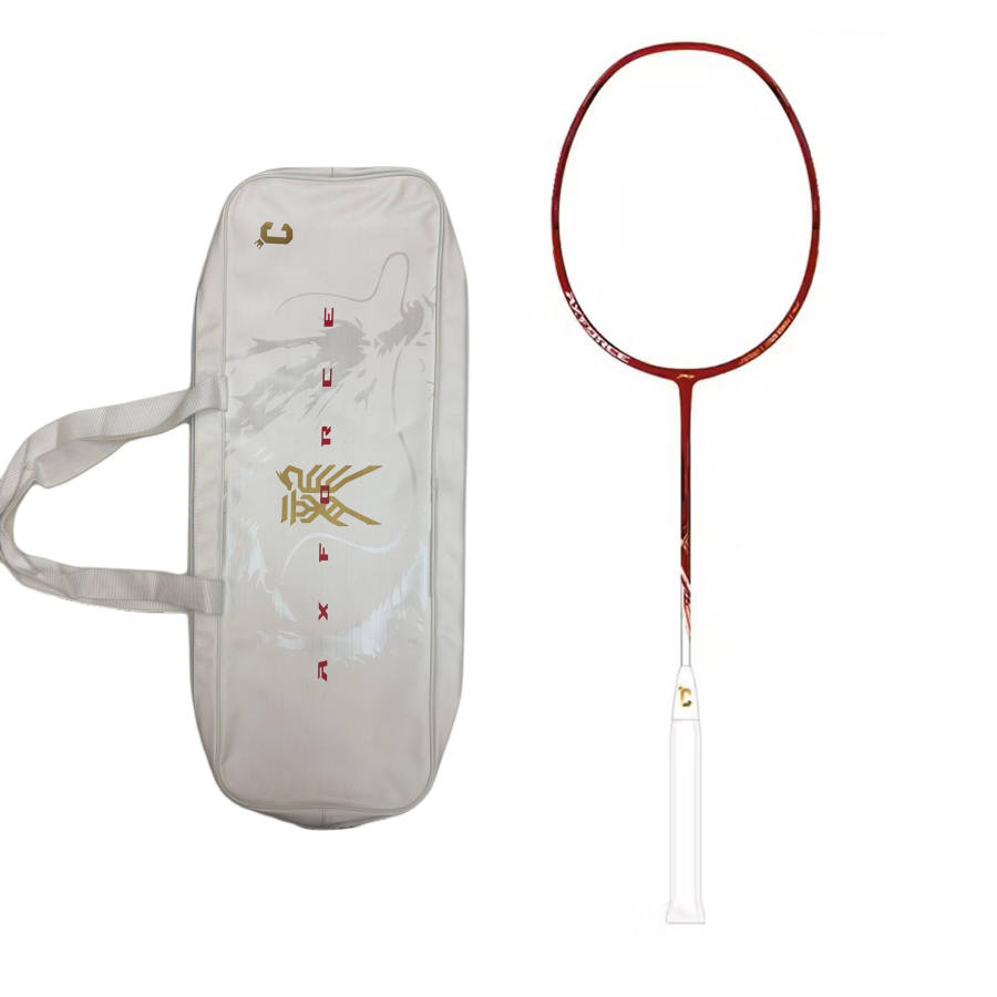 Li-Ning Li Ning Thunder 80 AXFORCE 80 Full Carbon Badminton Rackets Offensive Type Heavy Head, Stiff Shaft Professional