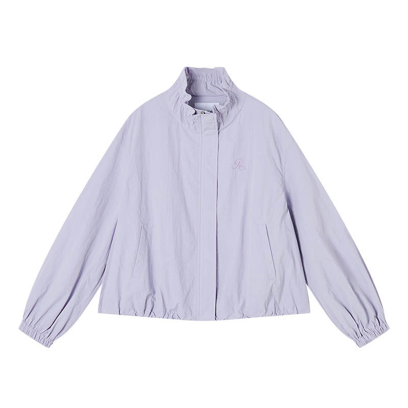 XIANGYING Jackets Women's Stand Collar Thin Other