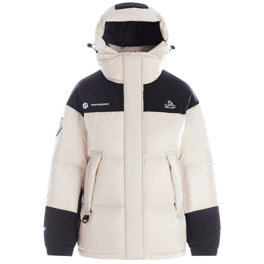PELLIOT PERFORMANCE Down Jackets Unisex Hooded Non Detachable Thickened