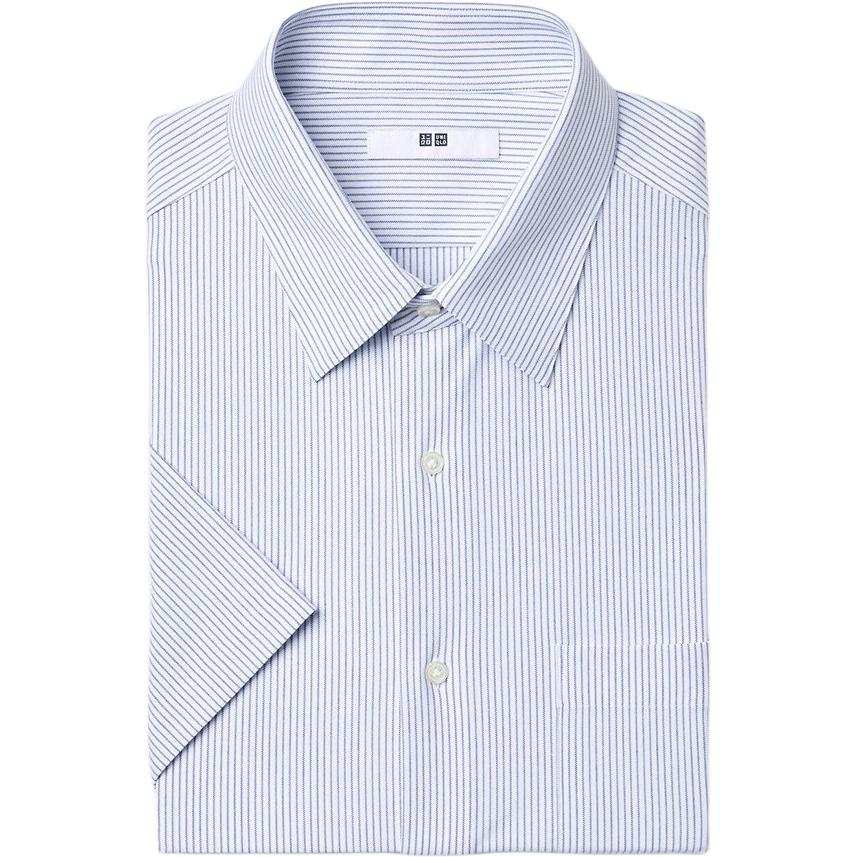 UNIQLO SS26 Shirts Men's Sky Blue Lapel Moderate Other