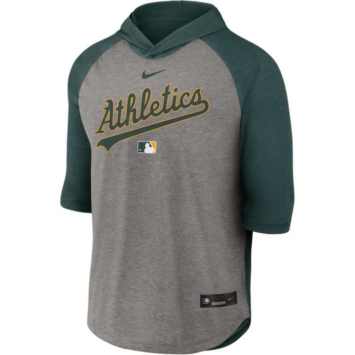 Nike Nike Athletics Authentic Collection Flux Men's Nike Dri-FIT Mlb 3/4-Sleeve Hooded T-Shirt