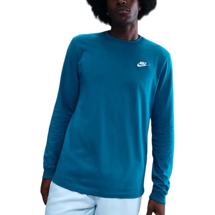 Nike Nike Sportswear T Shirts Men's Abyss Green Crew Neck