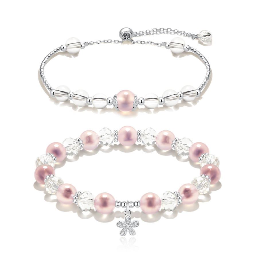 Barbie Barbie Agate Beaded Bracelets Women's
