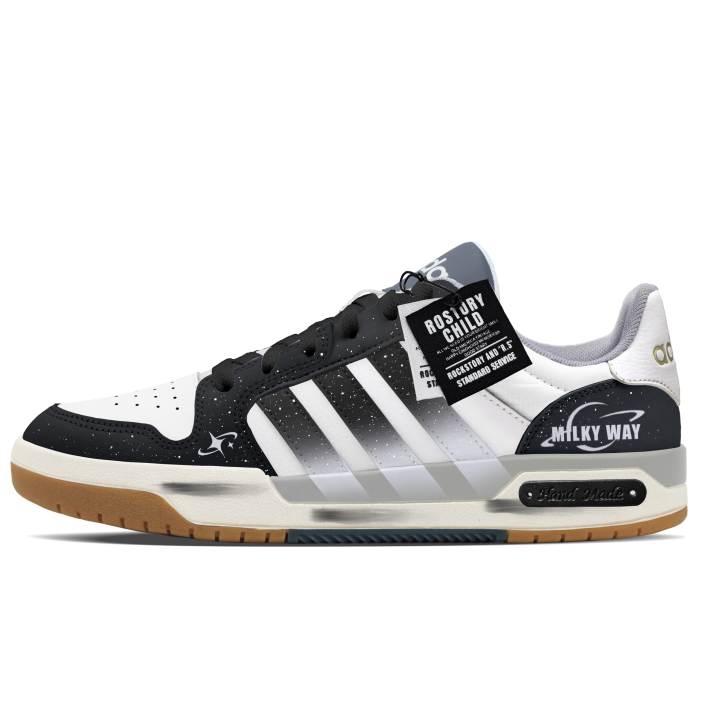 Adidas Adidas ENTRAP Mystic Ink Star Orbit Leather Mid top Skateboard Shoes Unisex
