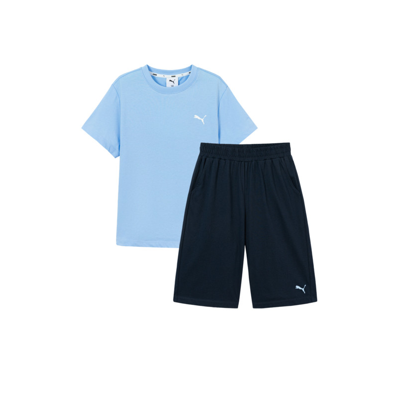 PUMA Kids Casual Sportswear Crew Neck Thin