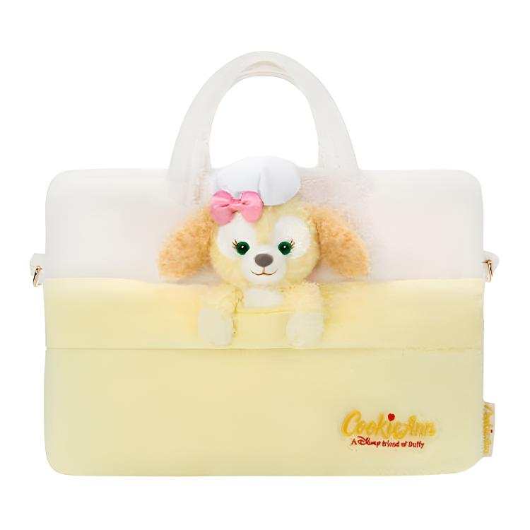 Disney Polyester Laptop Bag Unisex White & Yellow