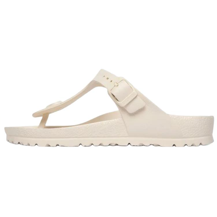 Birkenstock Gizeh Abrasion Resistant Flip Flops Unisex White