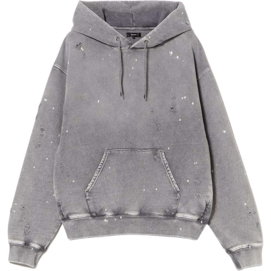 Beams Sweatshirts Men's Hooded Non Detachable Moderate