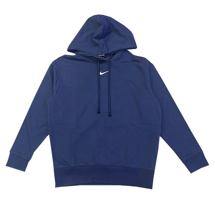 Nike Nike Sweatshirts Women's Marine Blue Hooded Moderate