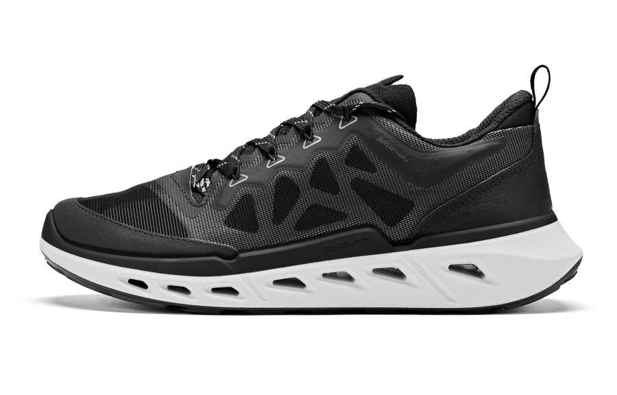 Ecco SS26 BIOM 720 Collection Fabric Breathable Low top Casual Shoes Men's Black 850314