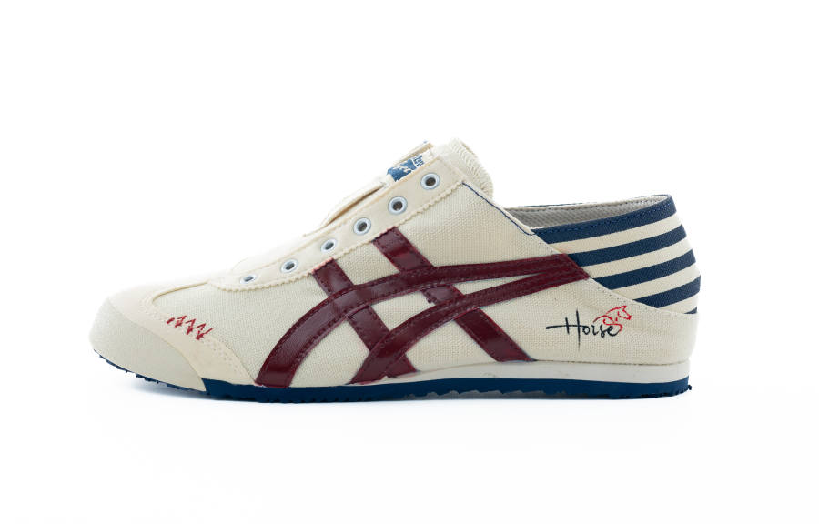 Onitsuka Tiger MEXICO 66 SD PARATY Instant Red Fabric Slip Resistant, Breathable, And Quick Dry Low top Casual Shoes