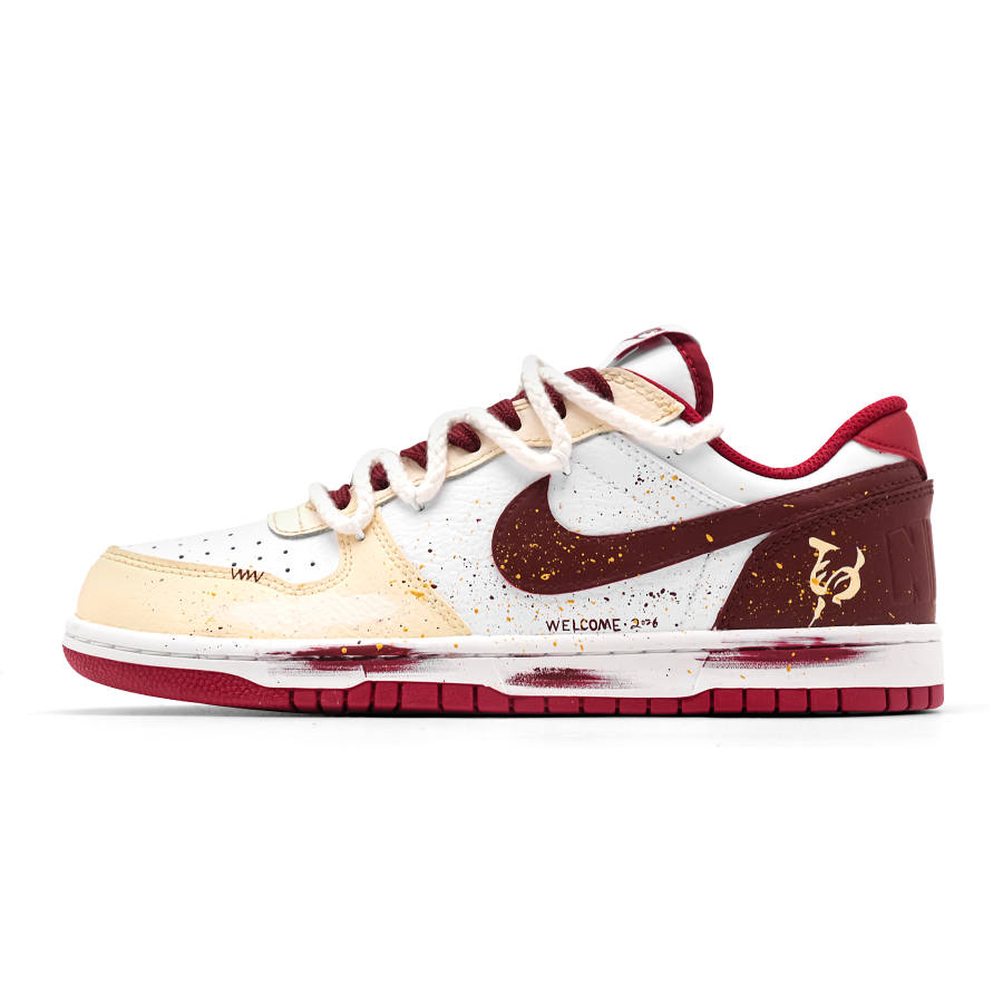 Nike Nike Big Sparkling Stars CNY Horse Year Cushioning Abrasion Resistant Cushioning, Wear Resistant Low top