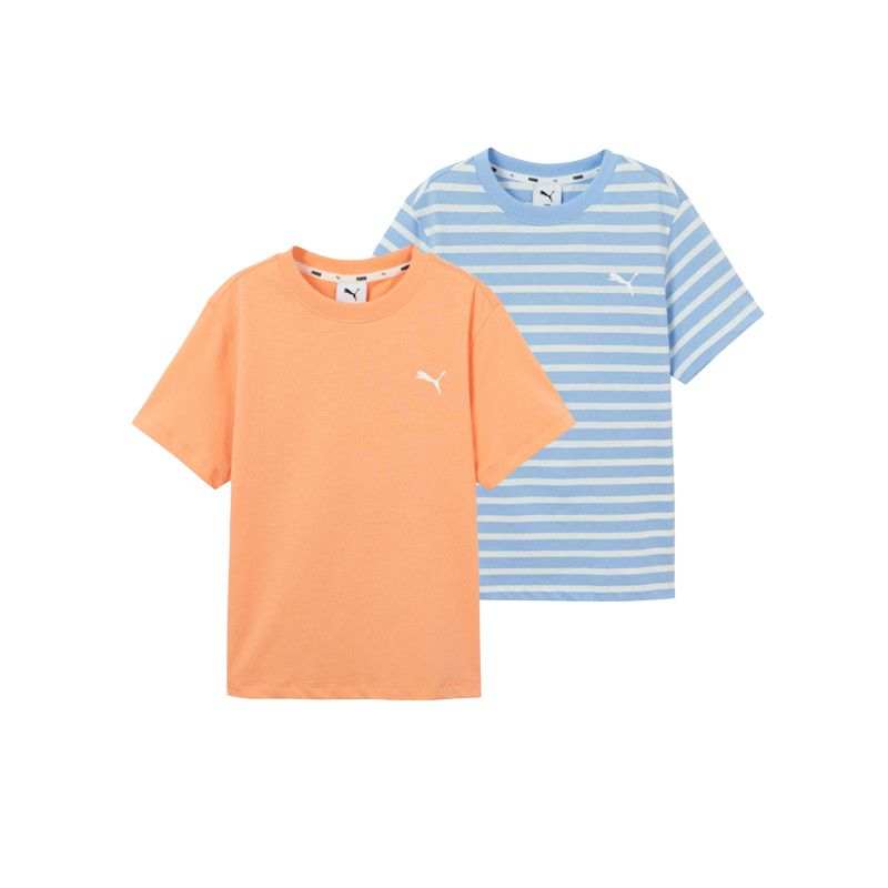 PUMA Kids T Shirts Crew Neck Thin