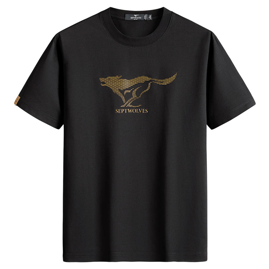SEPTWOLVES SEPTWOLVES T Shirts Men's Crew Neck