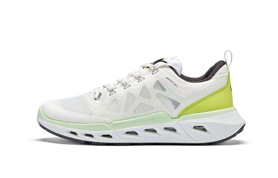 Ecco SS26 BIOM 720 Collection Fabric Low top Casual Shoes Men's Cream Green 850314