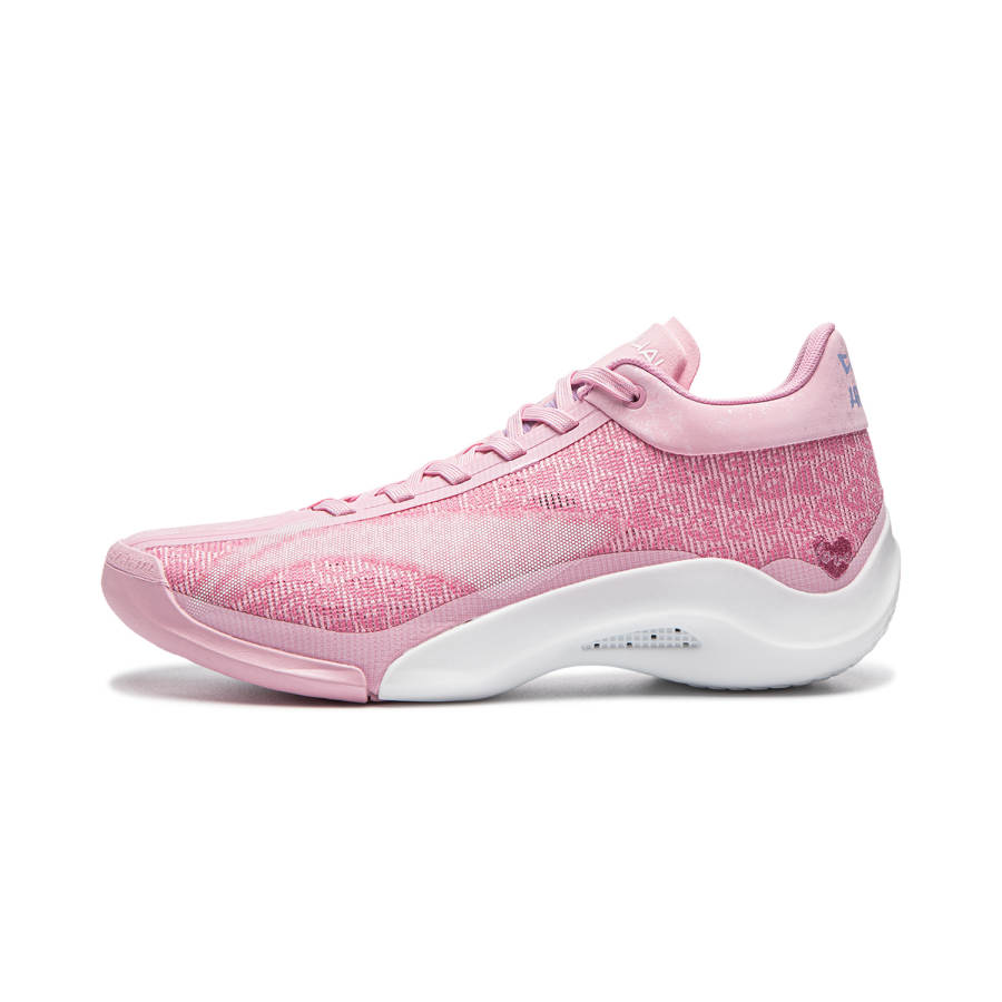 Li-Ning Li Ning Yushuai 20 Low top Basketball Shoes Men's Peach Wood Pink