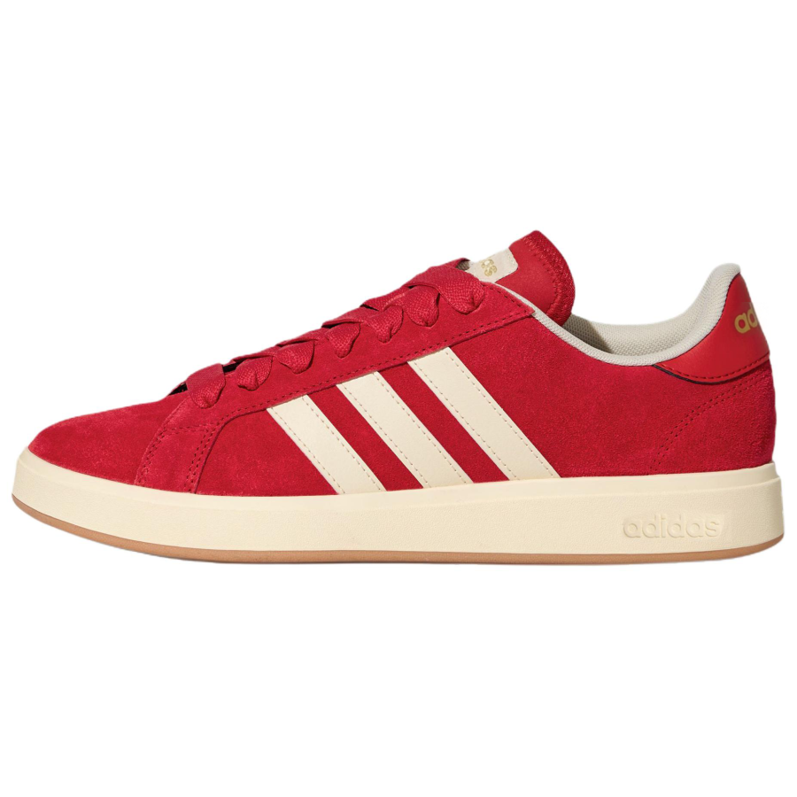 Adidas Adidas Grand Court Base 00s Abrasion Resistant Breathable Low top Skateboard Shoes Unisex Red