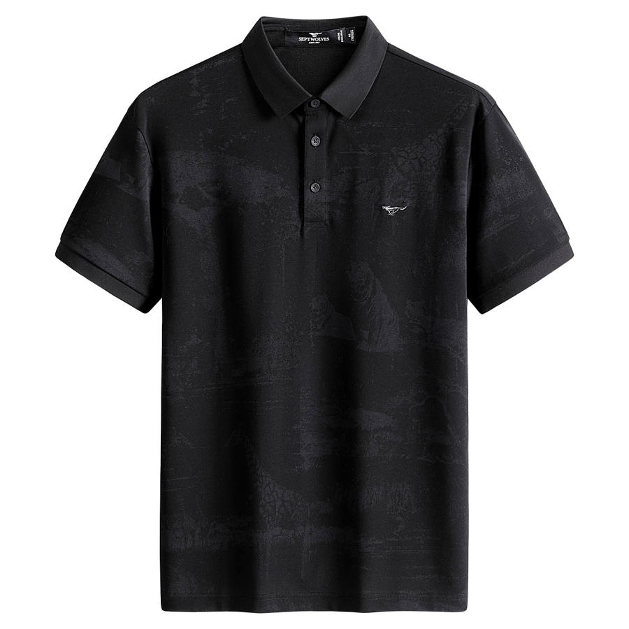 SEPTWOLVES Polo Shirts Men's Polo Collar Moderate Straight Fit