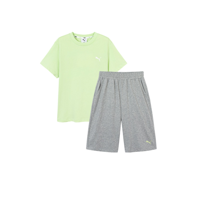 PUMA Kids Casual Sportswear Crew Neck Thin