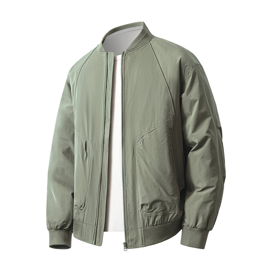 Hodo Hodo Jackets Men's Baseball Collar Moderate