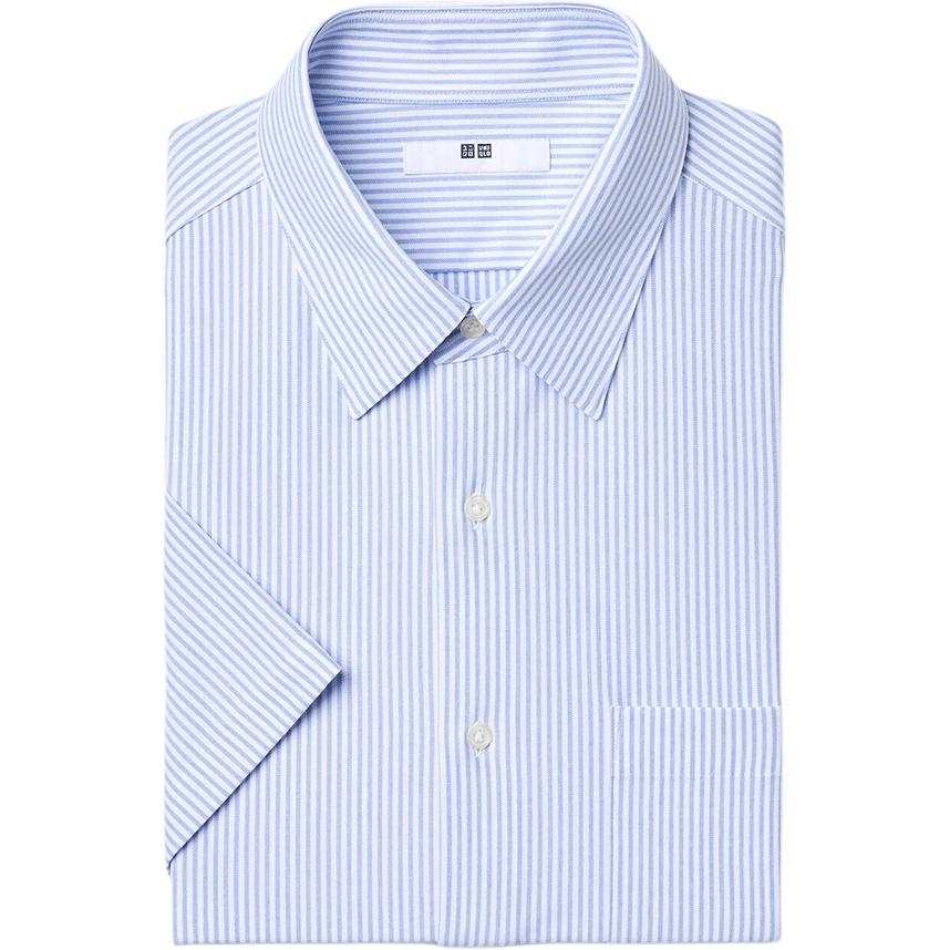 UNIQLO SS26 Shirts Men's Lake Blue Lapel Moderate Other