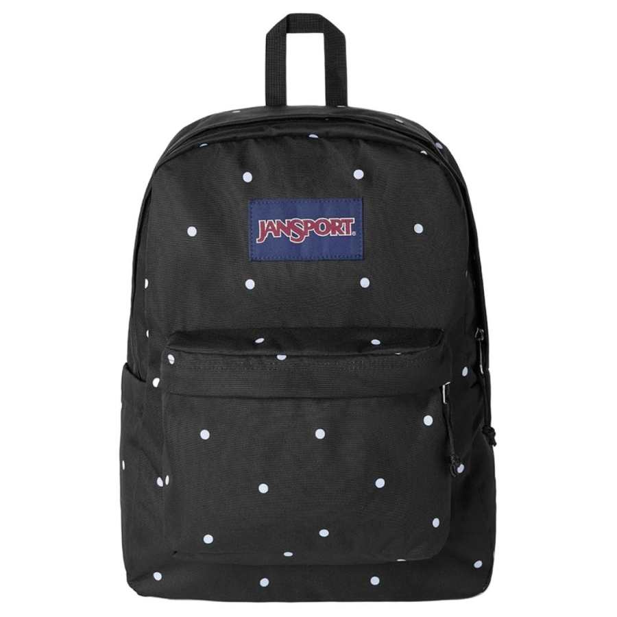 JanSport Canvas Backpack Unisex Black