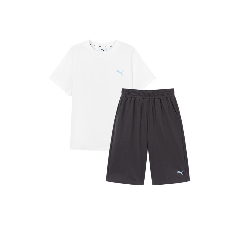 PUMA Kids Casual Sportswear Crew Neck Thin