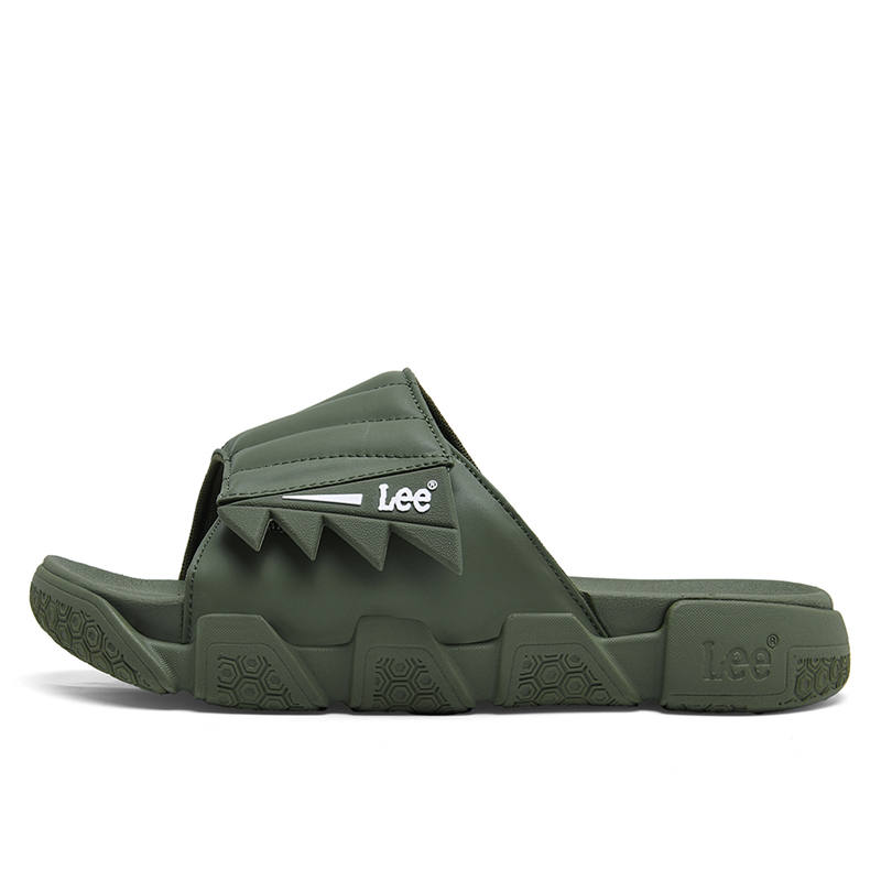 Lee Lee Slide Slippers Men's Green White