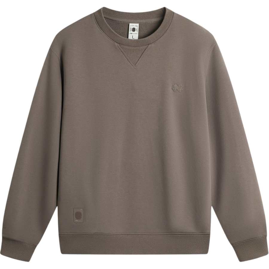 Li-Ning Li Ning Sweatshirt Men's Tree Gray Brown