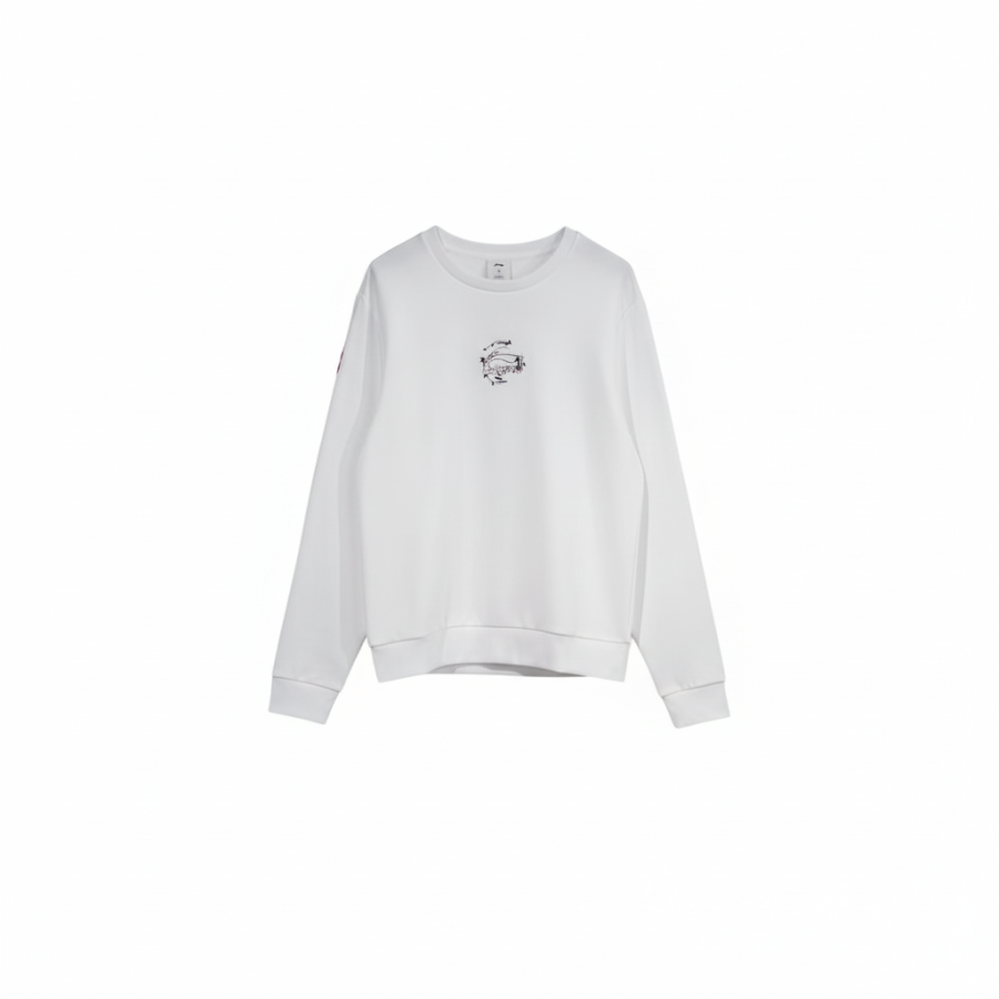 Li-Ning Li Ning Sports Fashion Collection Sweatshirt Men's White