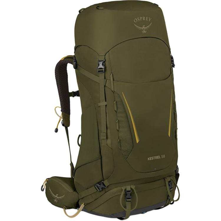 OSPREY 58L Double Shoulder Outdoor Bag Nylon Moss Green Unisex