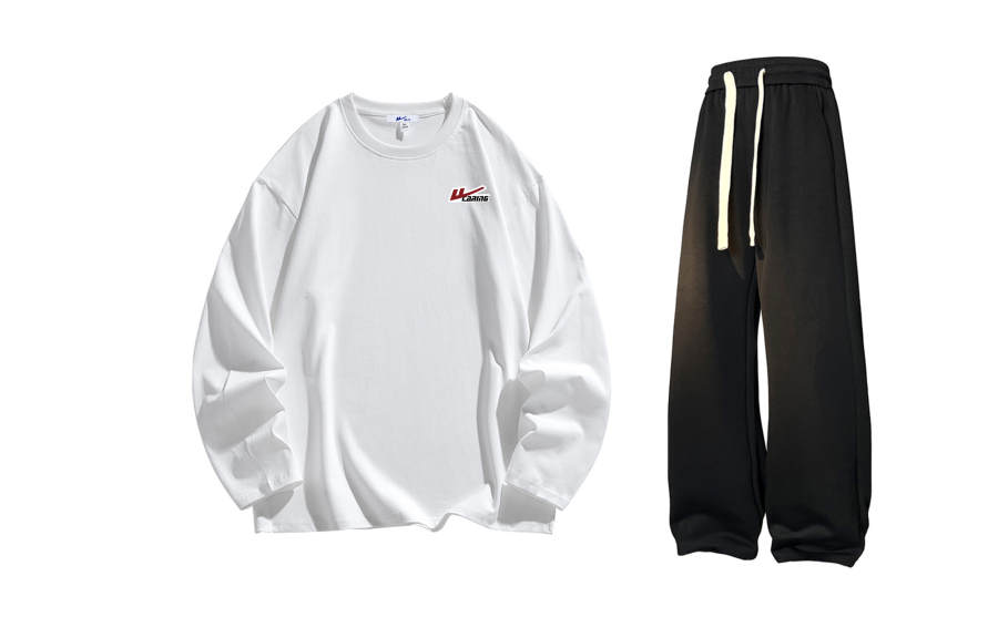 WARRIOR WARRIOR Sweatshirt Sets Unisex Crew Neck Moderate
