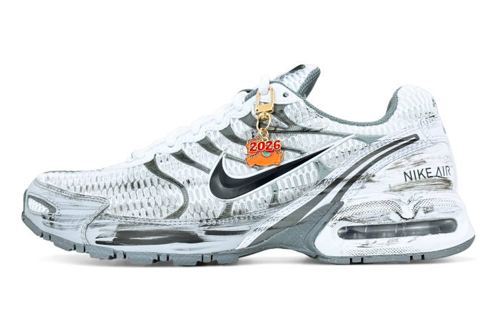 Nike Nike Air Max Torch 4 Abrasion Resistant Low top Running Shoes Men's Gray
