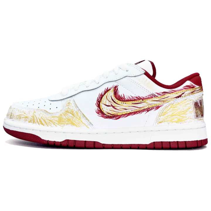 Nike Nike Big Reborn From The Ashes Leather Abrasion Resistant Lightweight Wear resistant And Lightweight Low top