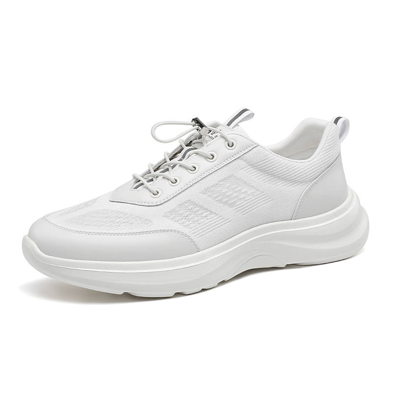 SEPTWOLVES Textile, Split Cow Leather Cushioning Breathable Entry Level Jogging Shoes Men's HD