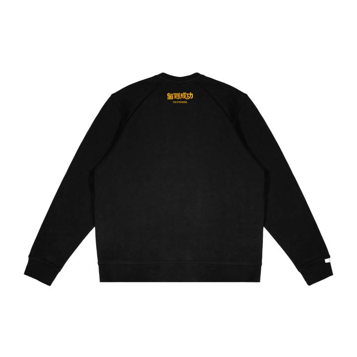 Adidas Adidas LABEL Sweatshirts Unisex Black Crew Neck Moderate Regular