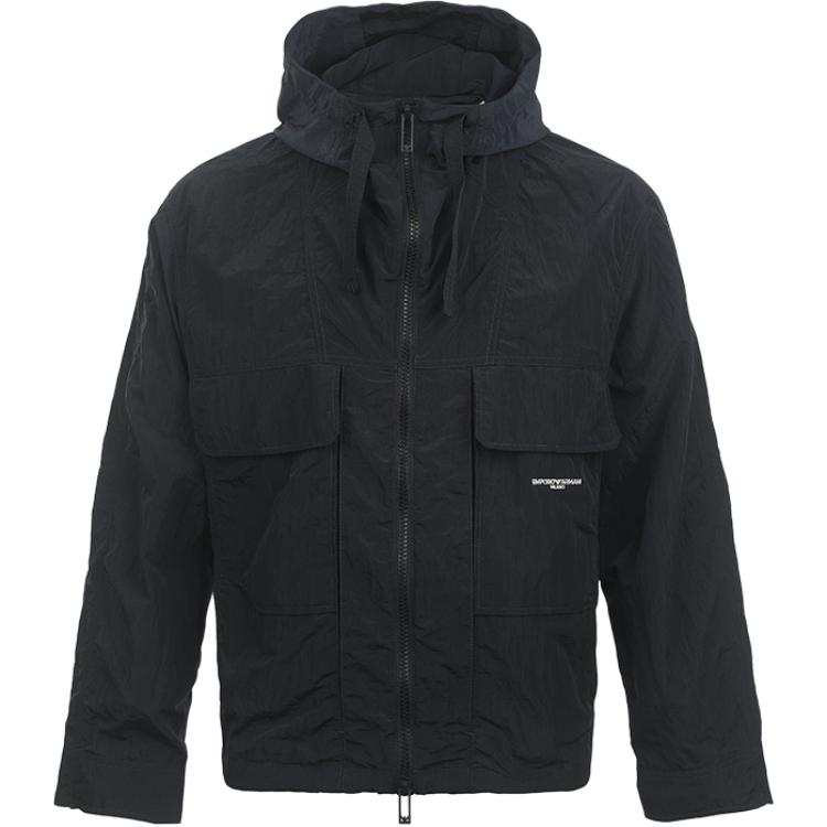 EMPORIO ARMANI SS26 Jackets & Coats Men's Dark Blue