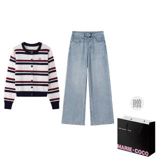 MARIE·COCO Casual Suits Women's Crew Neck Moderate