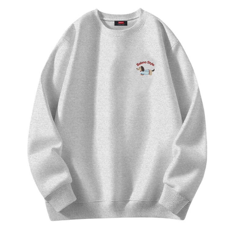 BALENO Sweatshirts Women's Crew Neck Moderate Heavyweight