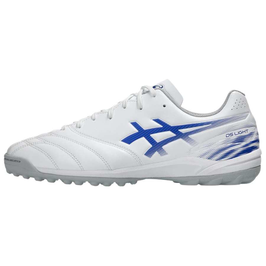 ASICS Ds Light Club Artificial Turf Soccer Shoes Unisex White Blue