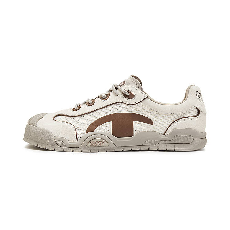Champion Low top Skateboard Shoes Men's Milk White/Silver Birch Gray