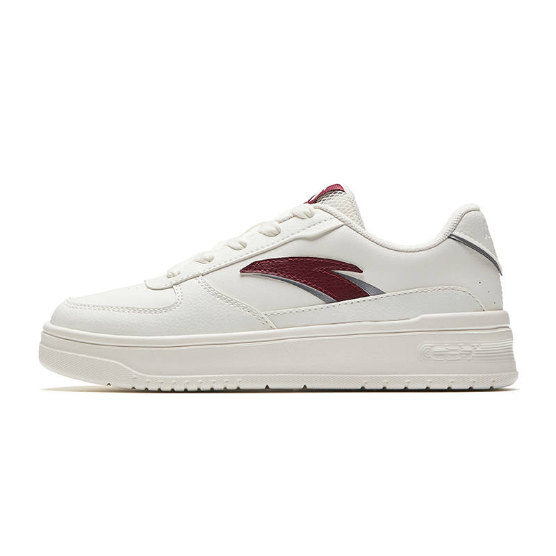 Anta Light Course V2 Skateboard Shoes Women's White Red