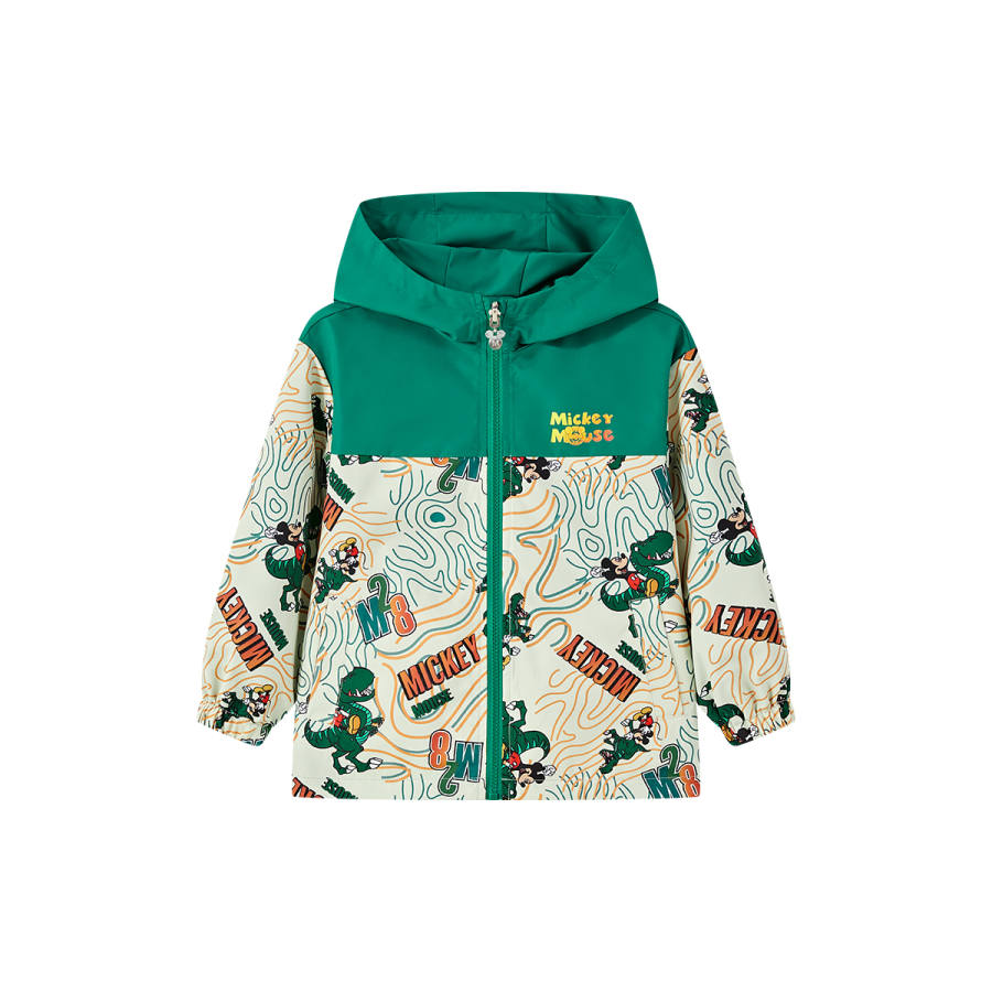 Disney Coat Mickey Mouse 2026 Spring Summer Season Green Kids'