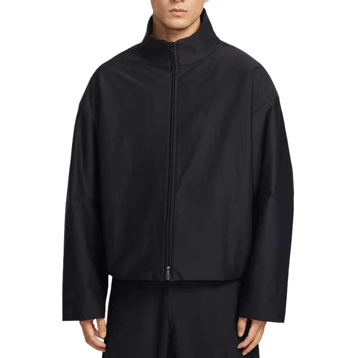 Nike Nike Therma FIT Jackets Men's Black/Dark Smoke Gray Stand Collar Moderate
