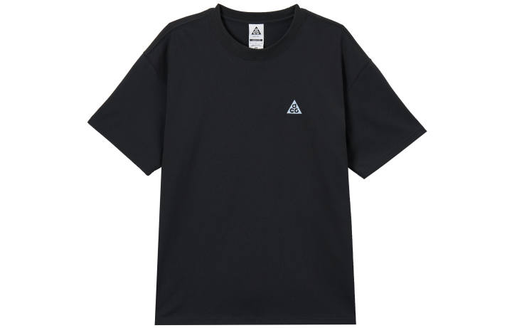 Nike Nike ACG T Shirts Men's Black Crew Neck Moderate