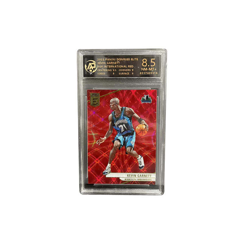 PANINI DONRUSS ELITE Kevin Garnett, Wolf King, Elite Red Refringence, Rare Classic Graded Cards 1 Pc