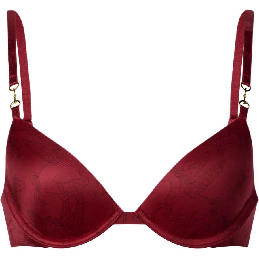 Victoria's Secret Bra Women's Red Pegasus Print
