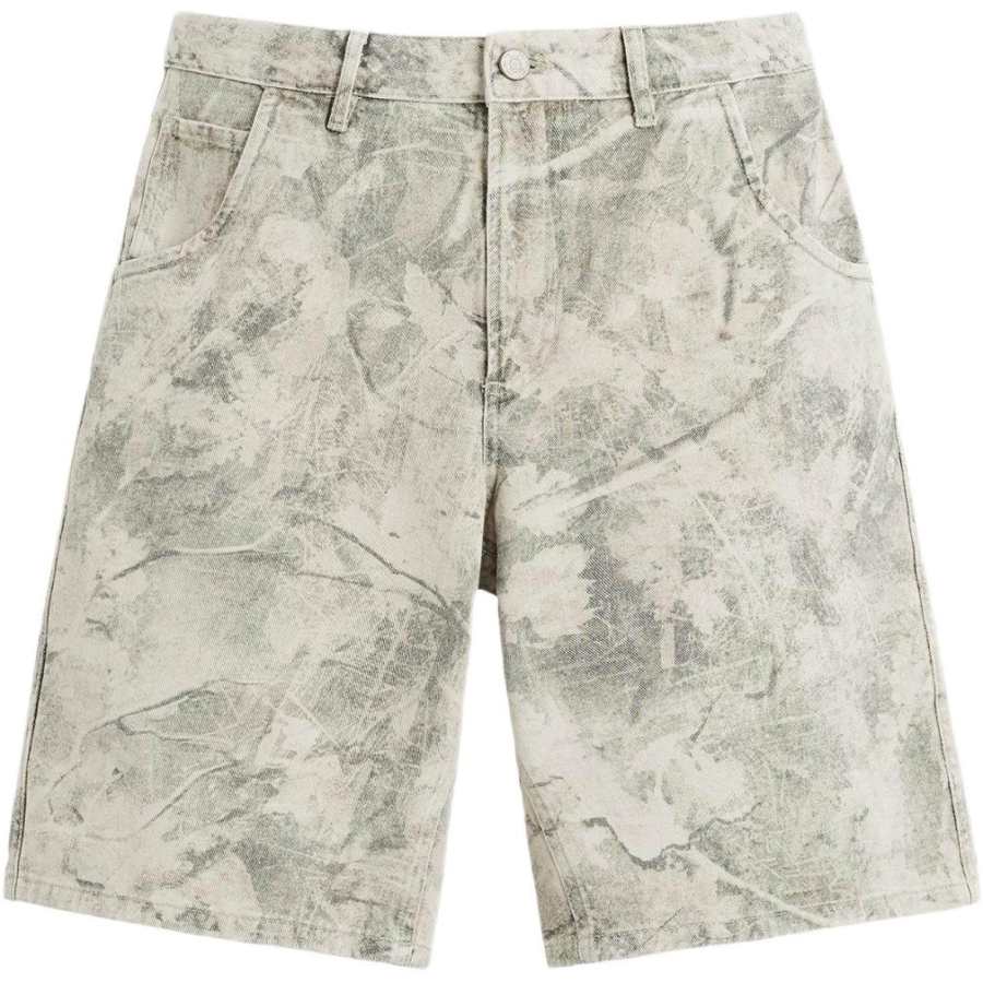 ZARA Denim Shorts Men's Print