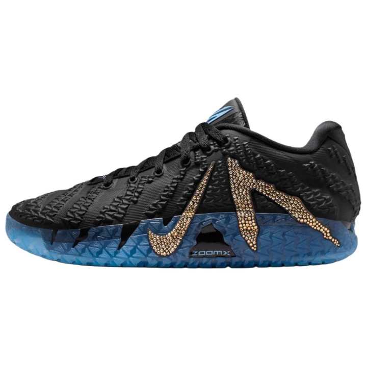Nike Swarovski x Nike Ja Morant 3 Basketball Shoes Unisex Black Blue