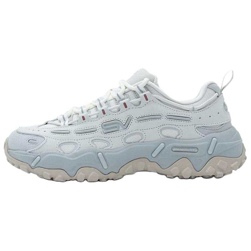 Anta Cookie SV Cookie V2 Height Increasing Height Increasing Low top Casual Shoes Men's Blue Gray